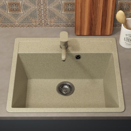 Uperwood Econ UPD-104, oval, oval, color 002 Beige matte-3