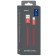 PERO DC-02, Type-C cable-USB, 3 A, 1 m, fabric braid, red