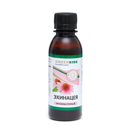 Echinacea syrup with zinc and vitamins of group B with raspberry taste, 150 ml-1
