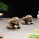 Souvenir "Fighting Money" large, gypsum concrete, 3.5x5x5.6cm, set 2 pcs, 4x5.5 cm