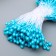 Stamens for artificial flowers "droplets of the sea wave" (set 130 pcs) length 6 cm