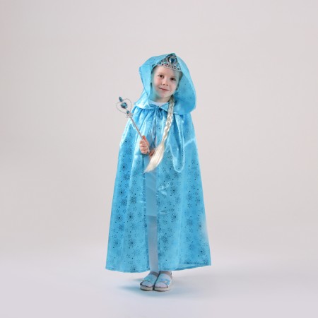 Elsa carnival set, Atlas, Spit, Rod, Crown, Length 85 cm