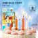 Set of candles for the cake "A kitten named Gav", 8 pieces, Soyuzmulfilm