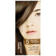 Гель-краска для волос Welcos Fruits Wax Pearl Hair Color, на фруктовой основе, #02, 60 мл