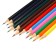 Colored pencils, 12 colors, trihedral, cold heart