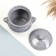 Ceramic pot for baking No. 6, 0.65l / 12x12cm, fog