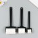 Rollers for creativity set of 3 pcs plastic, paralon 15x2.5 cm, 17.5x4 cm, 18x6 cm