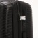 Big suitcase 28 ", lightning department, code castle, 4 wheels, black color