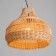 Ceiling Lamp from Rotan "Putry", 1 × 120 W, E27, 40 × 40 × 30 cm