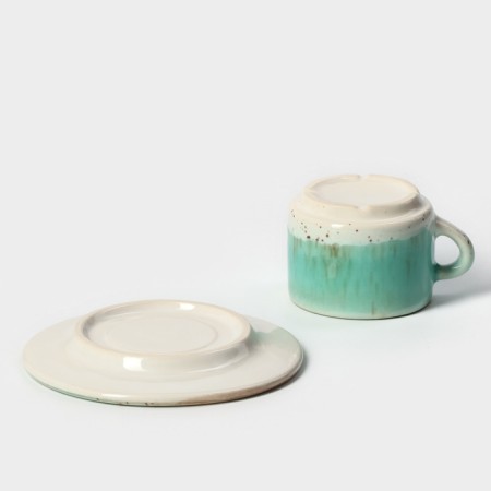 Porcelain Coffee steam Nordic, 80 ml, D = 6 cm-3