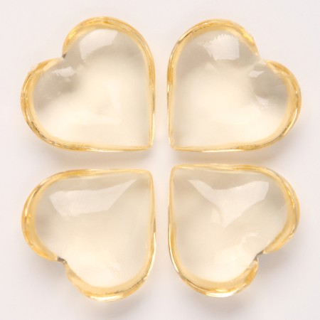 Plastic sores are decorative, set of 100 pcs., Size 1 pc. - 2 × 2 cm, gold color-5