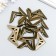 Metal corner "Antique" bronze 3.1x3.1x0.7 cm