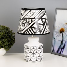 Gette table lamp E14 15W black 31x20x20cm Risalux