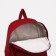 Youth backpack from textiles, 4 pockets, burgundy color