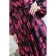 Female dress, size 46, black-pink color