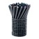 Pencil Chernographic hardness of the HB, the body is black, sharpened, with a rhinestone, mix