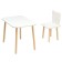 Table and chair Children's kit "Scandik Abville. Bear "