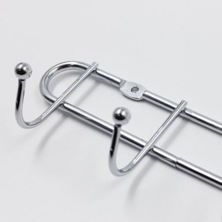 Wall hanger 5 hooks Joy Home, chrome-1