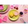 A set of baking shapes of “chamomile”, silicone, 7 × 3 cm, 6 pcs, color mix