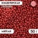 Sprinking confectionery "pearls" of rice grain in color glaze, red 2-5 mm, 50 g