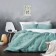 Software "Soft": a cover of 250 x 270 cm, pillowcases 40 x 60 cm - 2 pcs, heavenly - blue