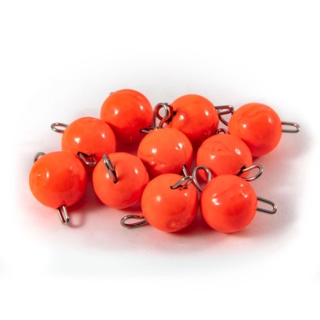 Cargo Cheburashka painted collapsible Yaman 10 pcs., 8 g, orange-4