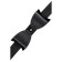 Chocker with a butterfly Pecado BDSM, genuine leather, black color