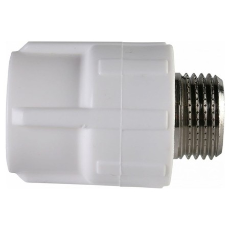 Combined "Politek" coupling, polypropylene, 63 mm x 2 ", external thread