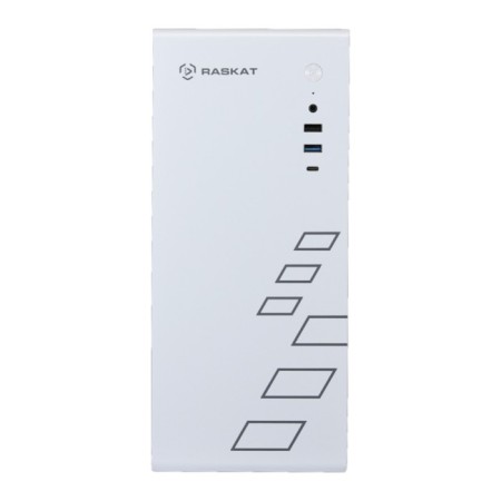 Computer Raskat Standart 200, G6400, 8 GB, SSD 240 GB, Intel UHD 610, Noos, White-1