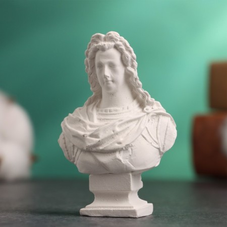 Bust "Emperor Peter II" Bely, 4x2x6cm-1