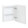 Bathroom mirror "ESZ 50", 50 x 60 x 13 cm