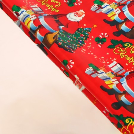 Packing film for gifts, metallized, 35MKM "Gifts for NG", 50x70cm-2