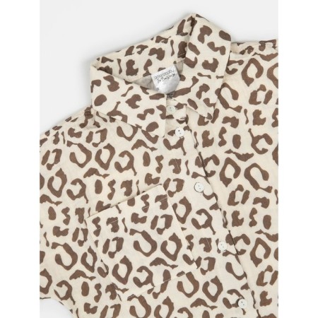 Muslim children's suit Amarobaby Easy, height 104 cm, print leopard-24