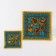 Table of table "Poppies", 7 items: 30 × 30 cm - 1 pc, 18 × 18 cm - 6 pcs