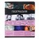 Subject notebook, 36 sheets, cage, geography, erichkrause "Timeline", coated cardboard, Bloc Offset 100%, information block