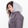 Hat (caper) female, gray color, size 54-58