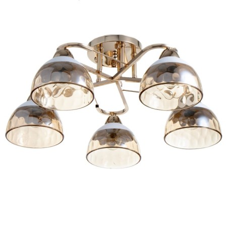 Akvil chandelier 5he27 40W gold 45x15x22 cm Bayerlux