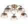 Akvil chandelier 5he27 40W gold 45x15x22 cm Bayerlux