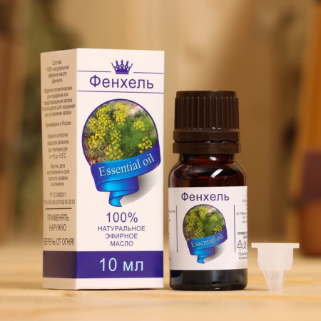 Essential oil "Fenhel", a bottle-boiler, annotation, 10 ml