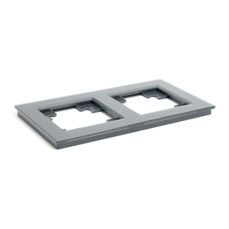 2-seater frame, glass, Catherine series, GFR00-7002-06, graphite-2
