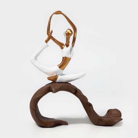 Figure Polystone "Yogin" 22.5 x 8.5 x 27 cm