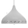 Lamp Bayerlux Dome-2 1x40W E14 White 35x35x84cm