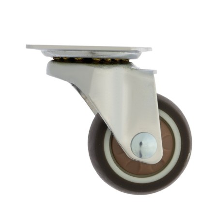 Furniture wheel, d = 38 mm, without brake, soft move, 4 pcs TMP-1