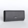 Women's wallet on magnet, gray color