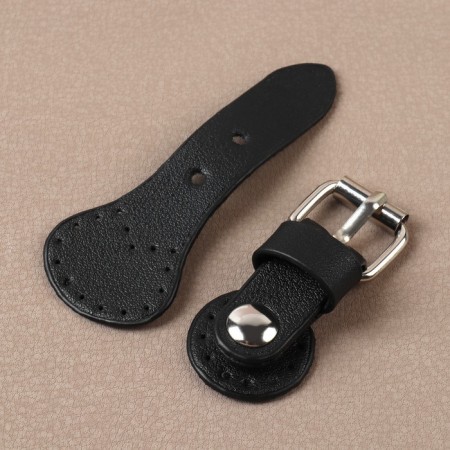 Back button block, 8 × 3 cm, black color-1