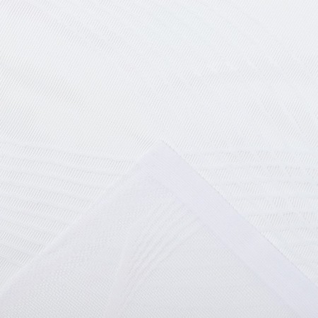 The curtain on the curtain tape 160x250cm, art. K21, white, PE 100%-2