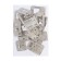Castle Castle on a box 33x48 mm, iron, matte nickel color