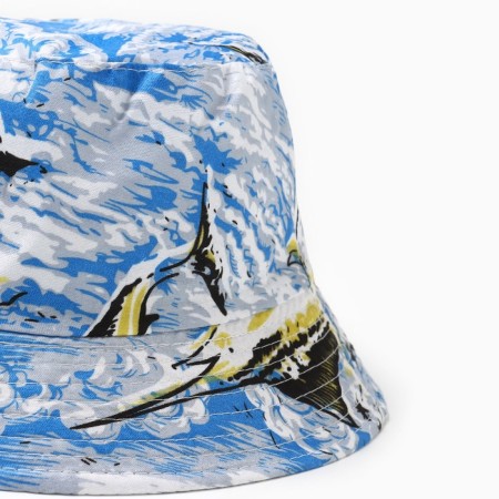 Panama Male, Blue color, size 56-58-1