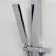 Shower set of Wasserkraft A143, watering can 1 mode, stand, hose, chromium