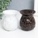Aroma lamp ceramics "Dragonfly in flowers" mix 7x7x8 cm